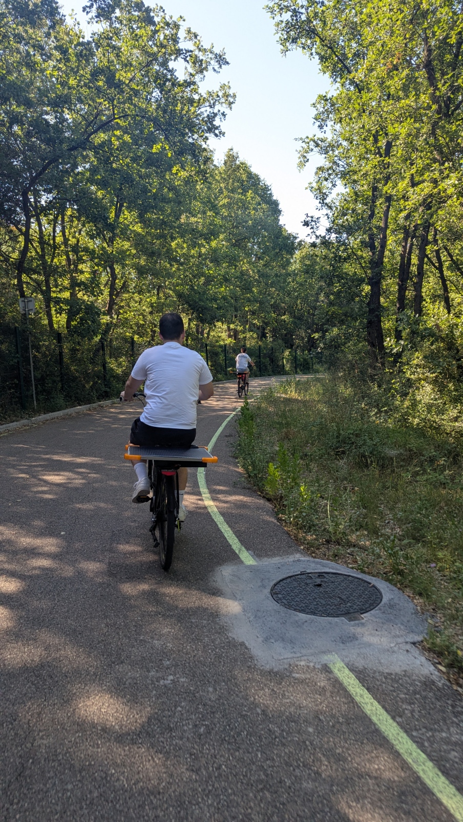 Alexis sur le Solar Commuter